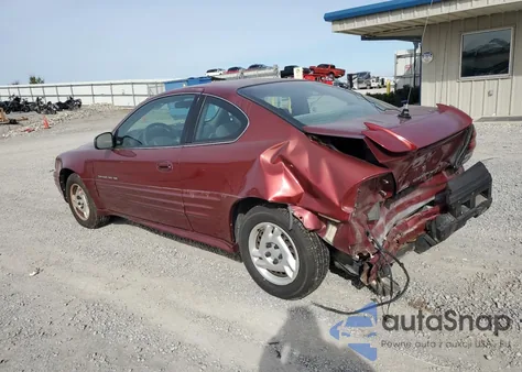 2000 Pontiac Grand Am Se из США, поврежденный, VIN 1G2NE12T9YM817352